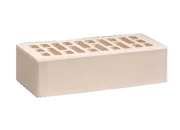 Кирпич рабочий одинарный, Белый Жемчуг, М175,  (Воротынский КЗ)