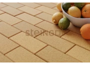 Тротуарная плитка Прямоугольник 200*100*60 Желтый, Steingot