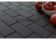 Тротуарная плитка Прямоугольник 200*100*60 Черный, Steingot