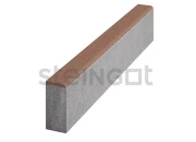 Бордюр садовый 1000x200x80 Коричневый, Steingot