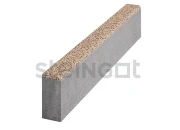 Бордюр садовый 1000x200x80 Медовый гранит (Caramello), Steingot