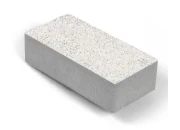Брусчатка 2П4Ф 200x100x40 Белый гранит (отмыв), Нобетек