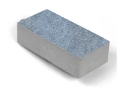 Брусчатка 2П4Ф 200x100x40 Темно-серый гранит (отмыв), Нобетек