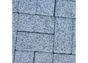 Брусчатка 2П6Ф 200x100x60 Черно-белый гранит (отмыв), Нобетек