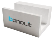 Блок газосиликатный U-образный Bonolit (Малоярославец) 500x200x375 D500